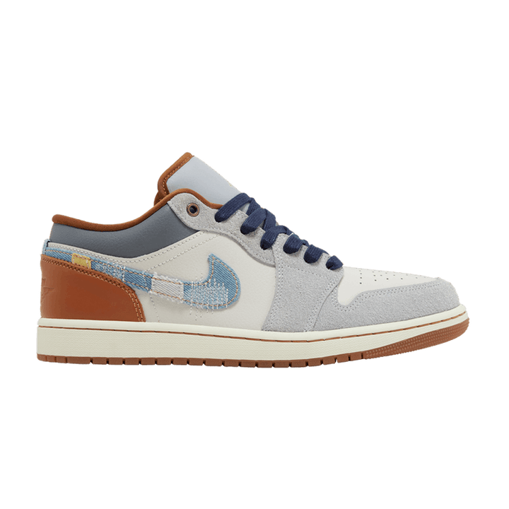 Air Jordan 1 Low Blue Swoosh