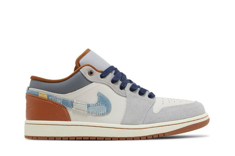 Air Jordan 1 Low Blue Swoosh