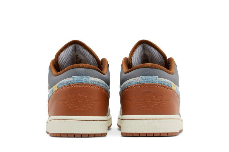 Air Jordan 1 Low Blue Swoosh