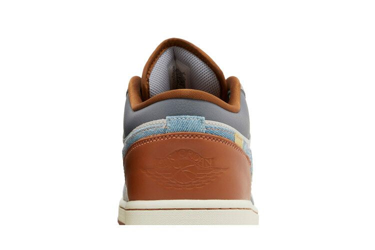 Air Jordan 1 Low Blue Swoosh
