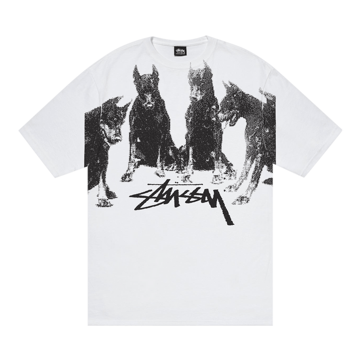 Stussy Dobermans T-Shirt White