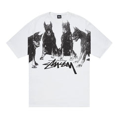 Stussy Dobermans T-Shirt White