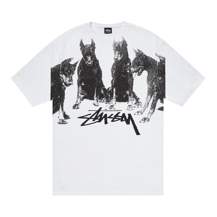 Stussy Dobermans T-Shirt White