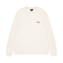 Stussy Basic Stock Long-Sleeve Thermal Bone