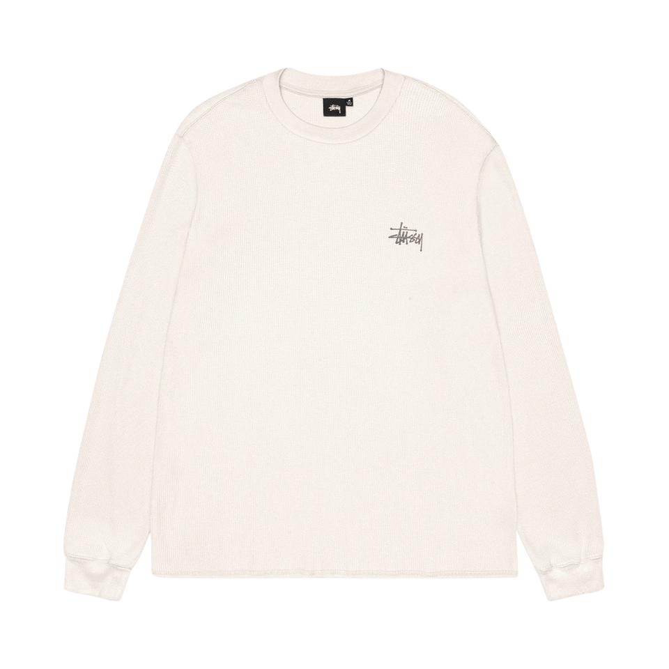 Stussy Basic Stock Long-Sleeve Thermal Bone