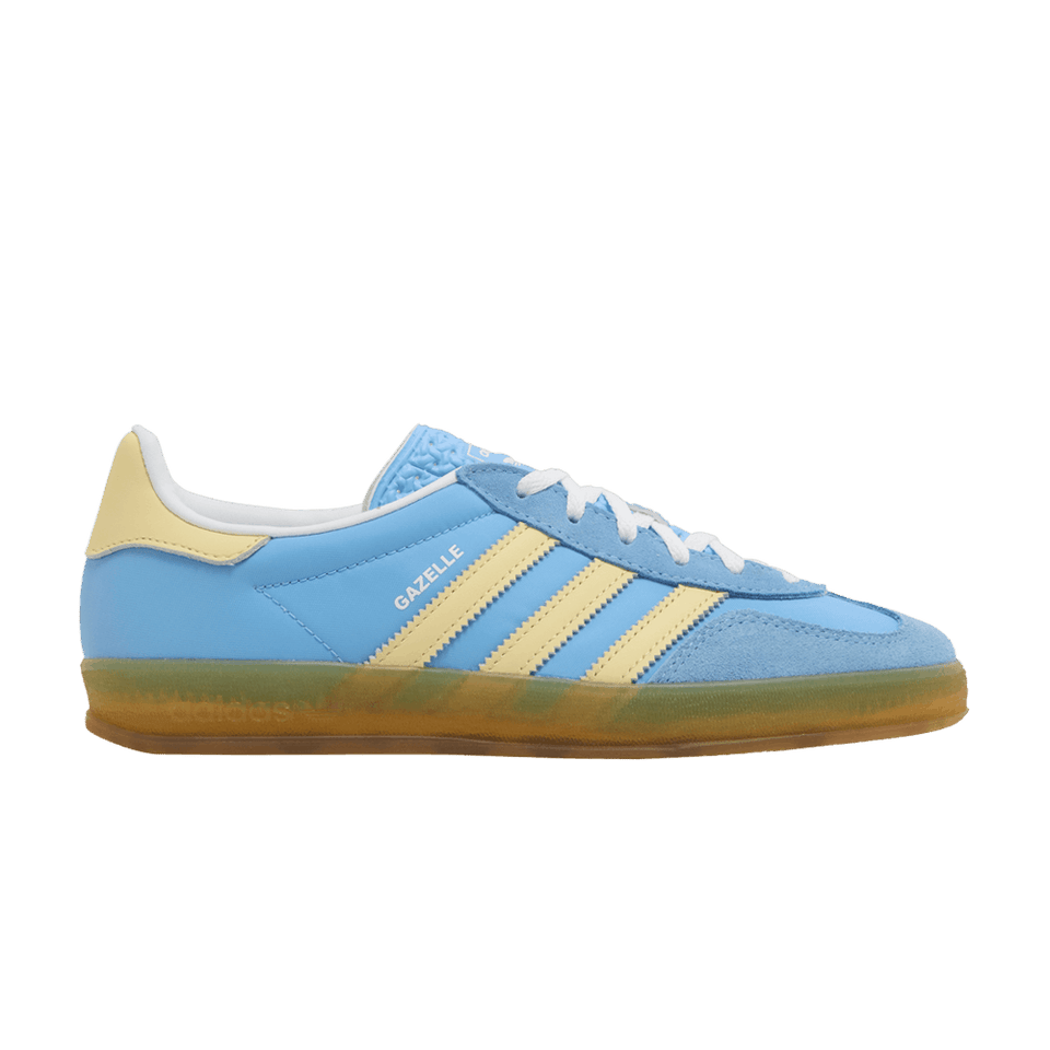 Adidas Wmns Gazelle Indoor 'Blue Burst Yellow'