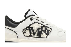 Amiri Classic Low Logo - White Black