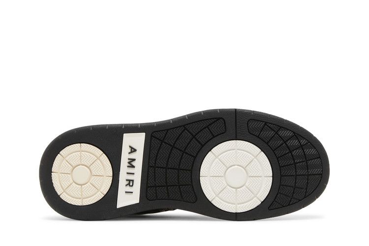 Amiri Classic Low Logo - White Black
