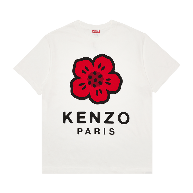 Kenzo Boke Flower Classic T-Shirt Off White