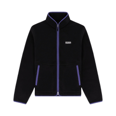 Aimé Leon Dore Lightweight Full Zip Fleece Jacket Jet Black