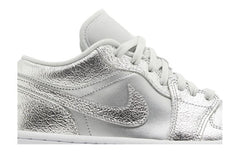 Wmns Air Jordan 1 Low SE 'Metallic Silver'