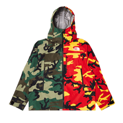 Supreme x The North Face Split Taped Seam Shell Jacket Camo