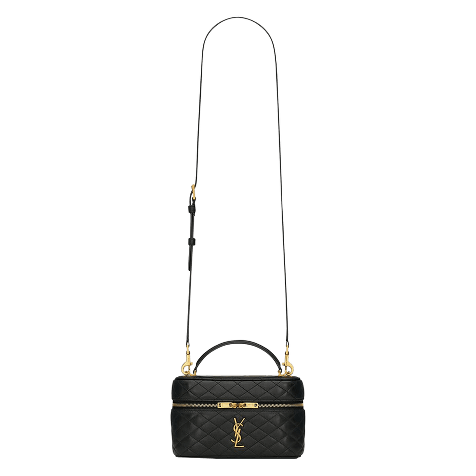Saint Laurent Mini Gaby Vanity Bag Noir