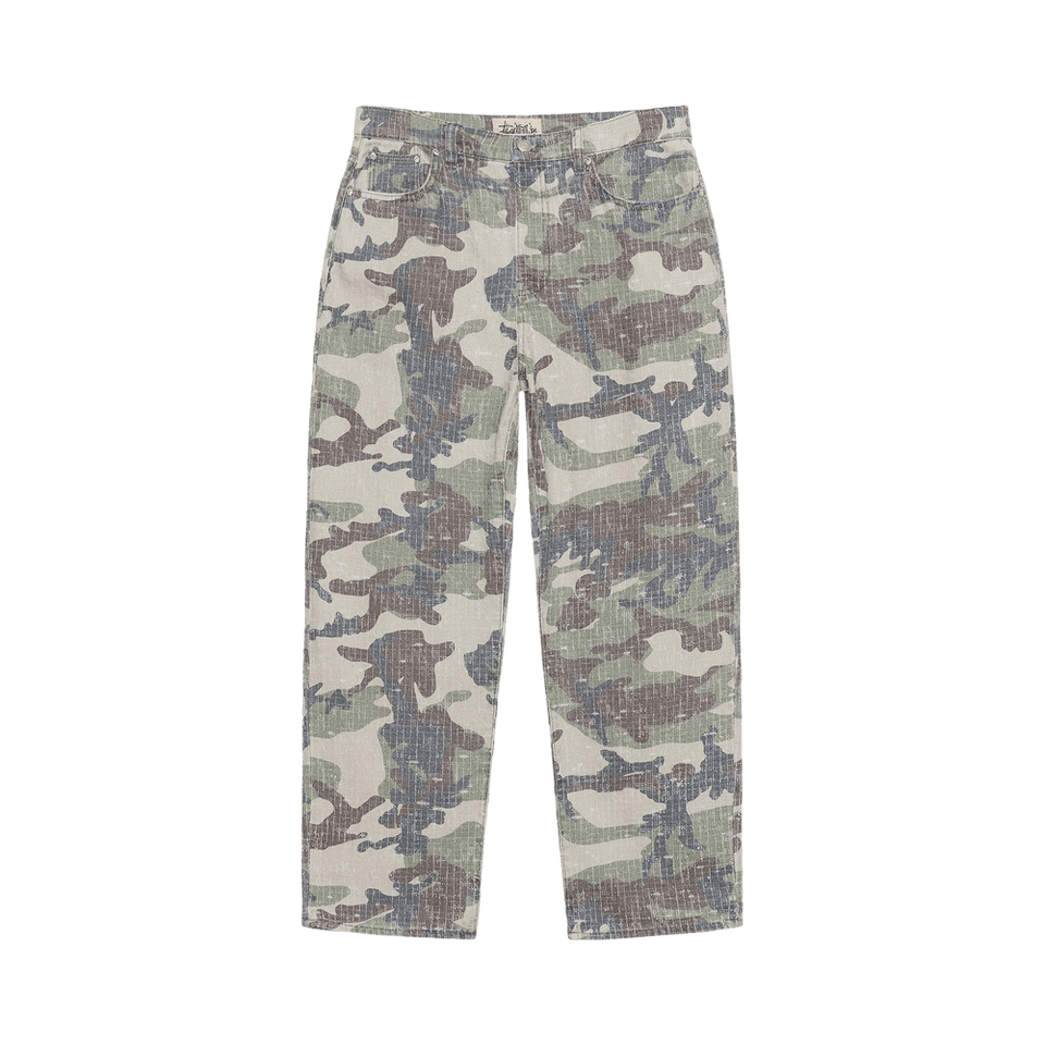 Stussy Needlepunch Big Ol' Jean Woodland Camo