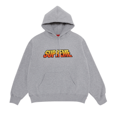 Supreme Gradient Hoodie Heather Grey