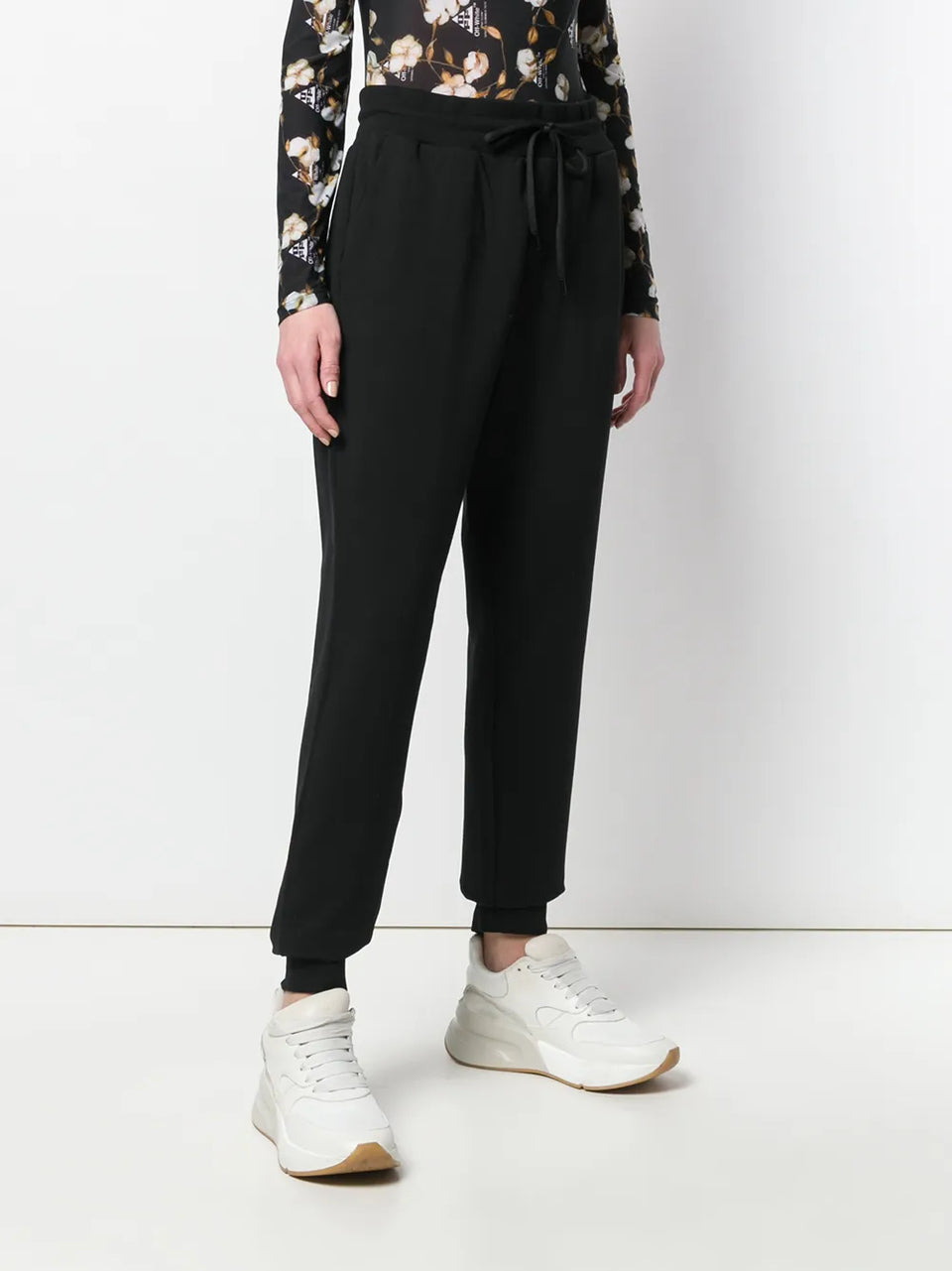 heart print sweatpants