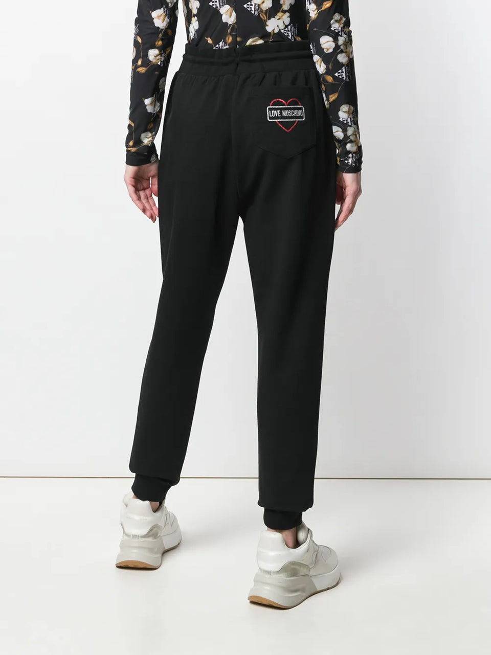 heart print sweatpants