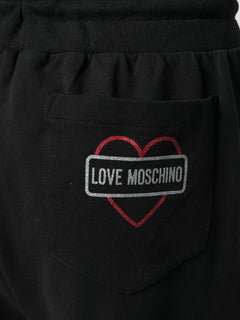 heart print sweatpants