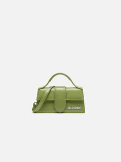 Jacquemus The Bambino Mini Flap Bag Green