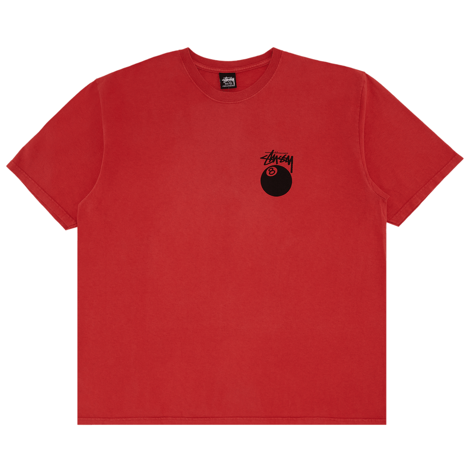 Stussy 8 Ball T-Shirt Guava