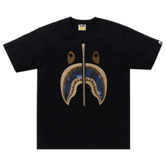 BAPE Color Camo Shark T-Shirt Black/Navy