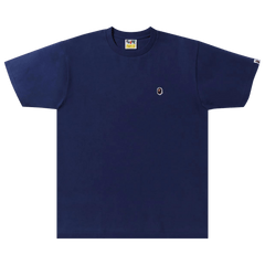 BAPE Ape Head One Point T-Shirt Navy