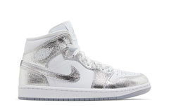 Air Jordan 1 Mid SE Metallic Silver