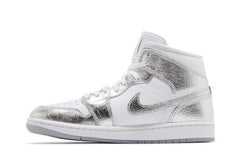 Air Jordan 1 Mid SE Metallic Silver