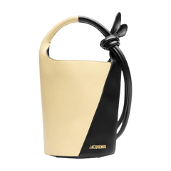 Jacquemus Le Petit Tourni Pale Yellow/Black