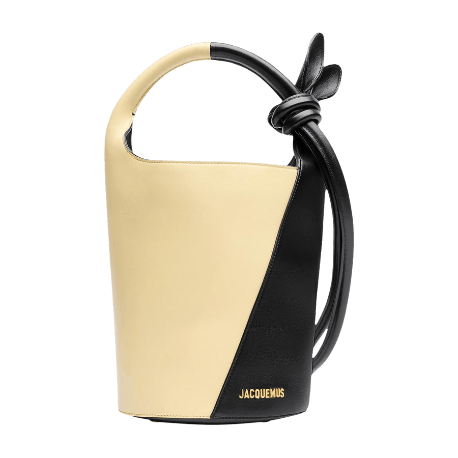 Jacquemus Le Petit Tourni Pale Yellow/Black