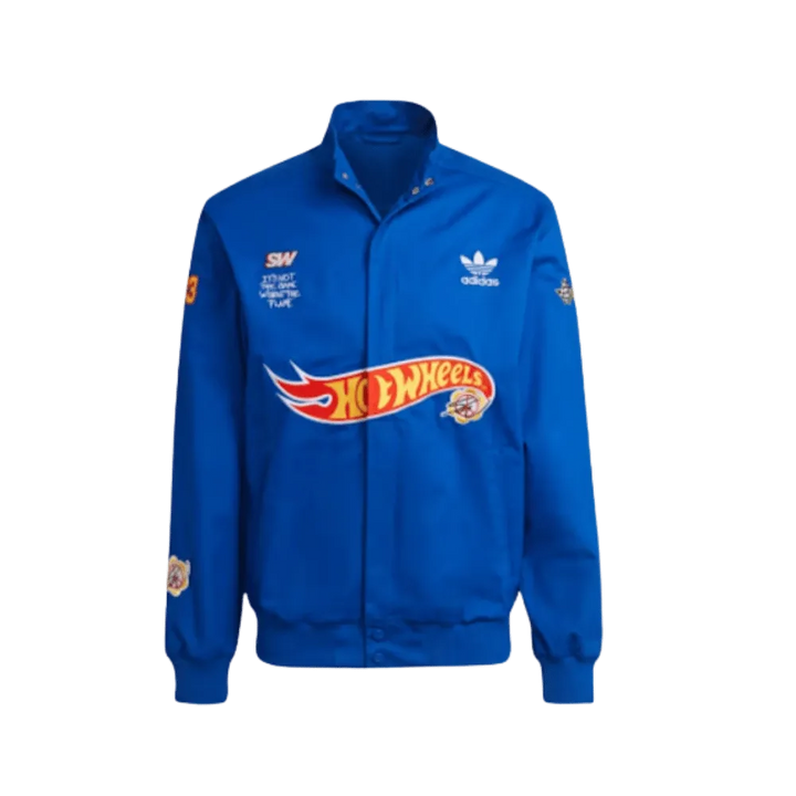 adidas x Sean Wotherspoon x Hot Wheels Race Jacket Blue/Power Blue
