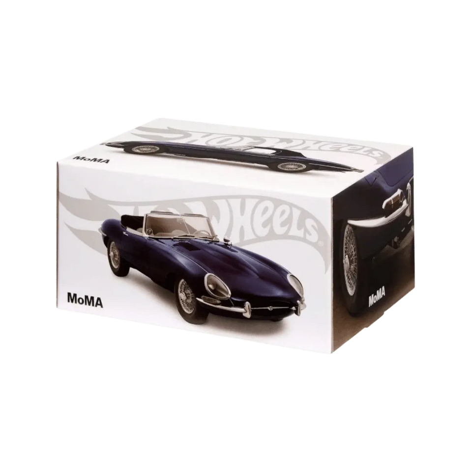 Hot Wheels x MoMA Jaguar E-Type Roadster