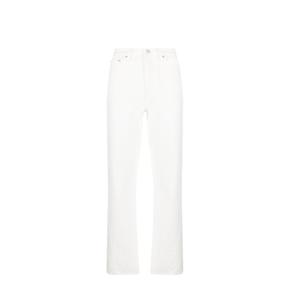Tweed-cim Denim Full Length Pants