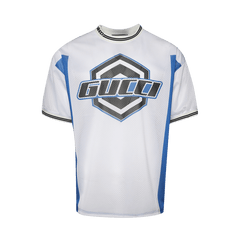 Gucci Emblem T-Shirt White/Blue