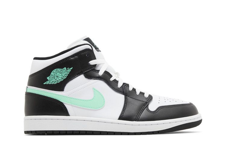 Air Jordan 1 Mid Green Glow