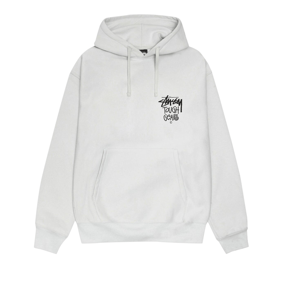 Stussy Tough Gear Hoodie Fog
