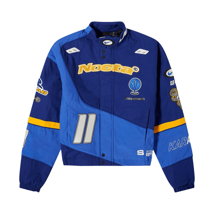 Nike x NOCTA L’Art Racing Jacket Deep Royal Blue/Racer Blue/Phantom