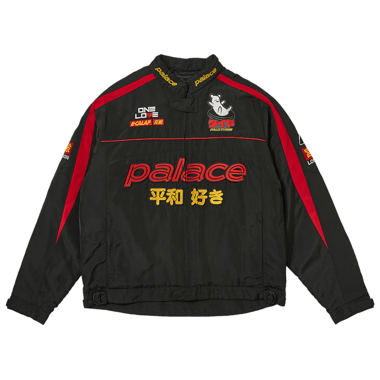 Palace Faster Jacket Black/Red