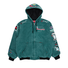 Supreme AOI Hooded Work Jacket Teal