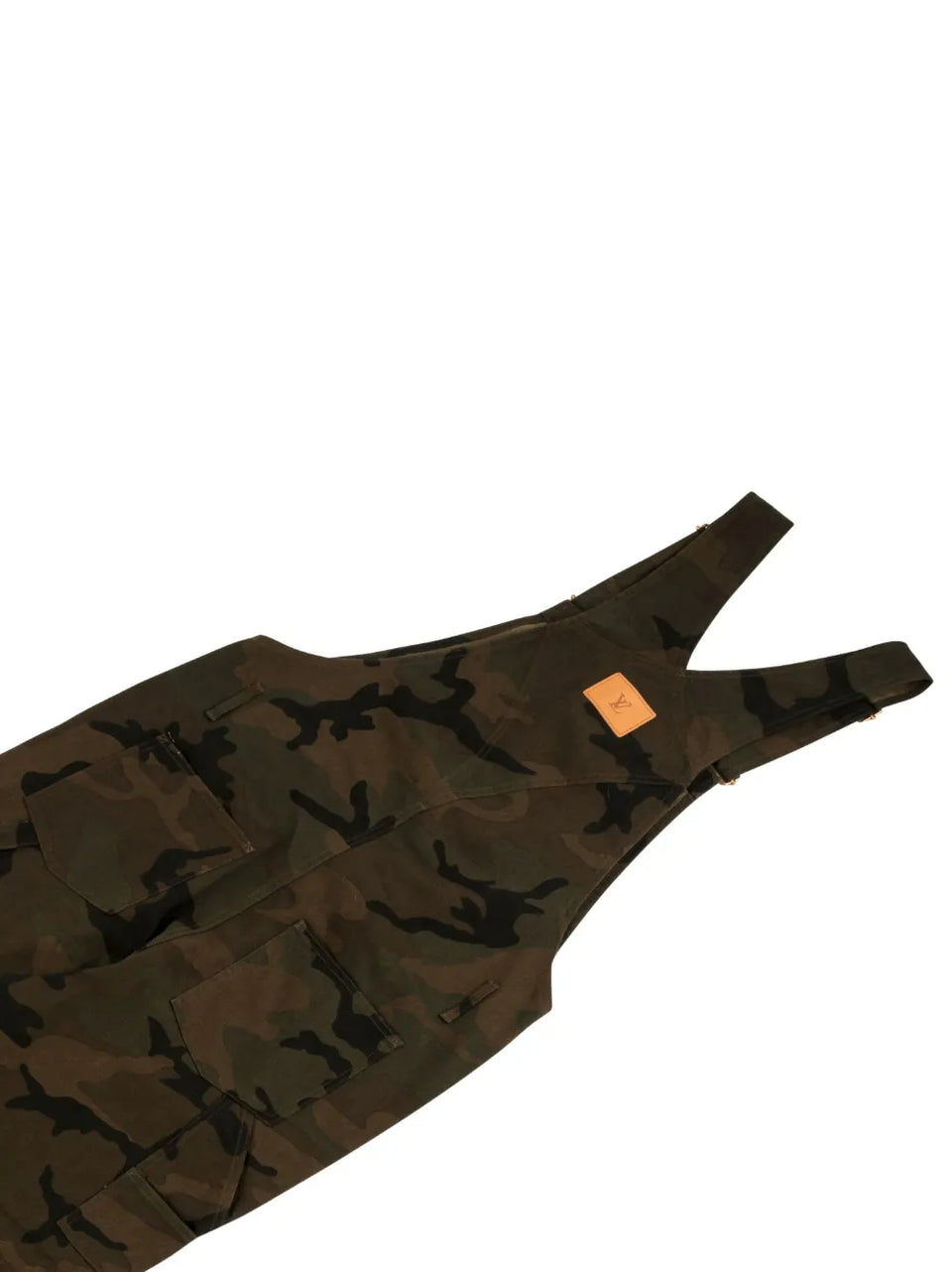 x Louis Vuitton camouflage-print overalls