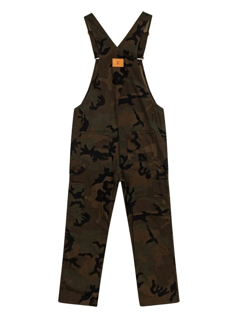 x Louis Vuitton camouflage-print overalls