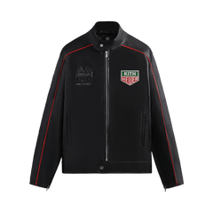 Kith x TAG Heuer Formula Leather Racing Jacket Black