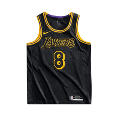 Nike Kobe Mamba Mentality Big Kids Los Angeles Lakers City Edition Swingman Jersey Black