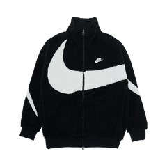 Nike Big Swoosh Reversible Boa Jacket Black