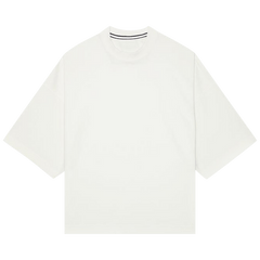 Nike Sportswear Tech Fleece Reimagined Oversized Shorts-Sleeve Sweatshirt Sail