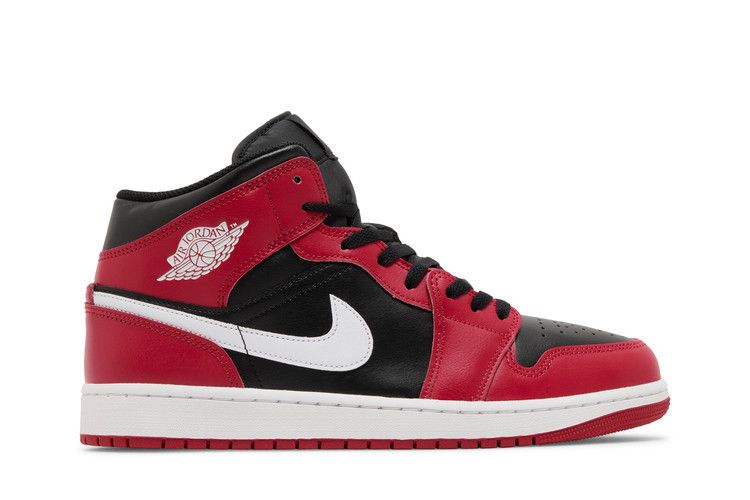 Air Jordan 1 Mid Gym Red Black White