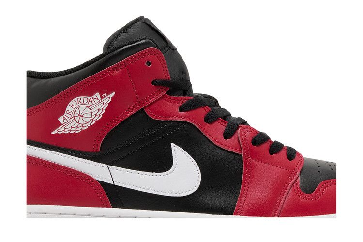 Air Jordan 1 Mid Gym Red Black White