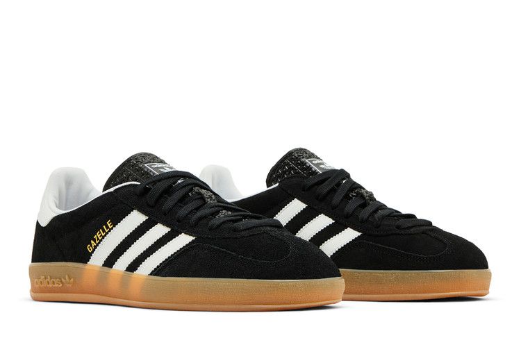 Adidas Gazelle Indoor Black White Gum