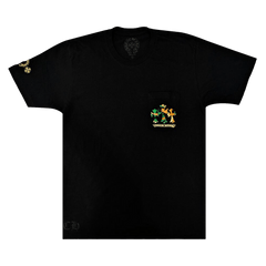 Chrome Hearts Horse Shoe Logo Pocket T-Shirt Black/Camo