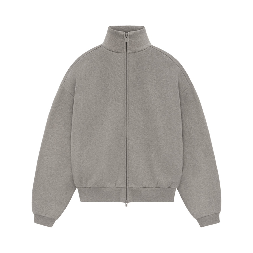 Fear of God Essentials Zip Up Jacket Heather Grey